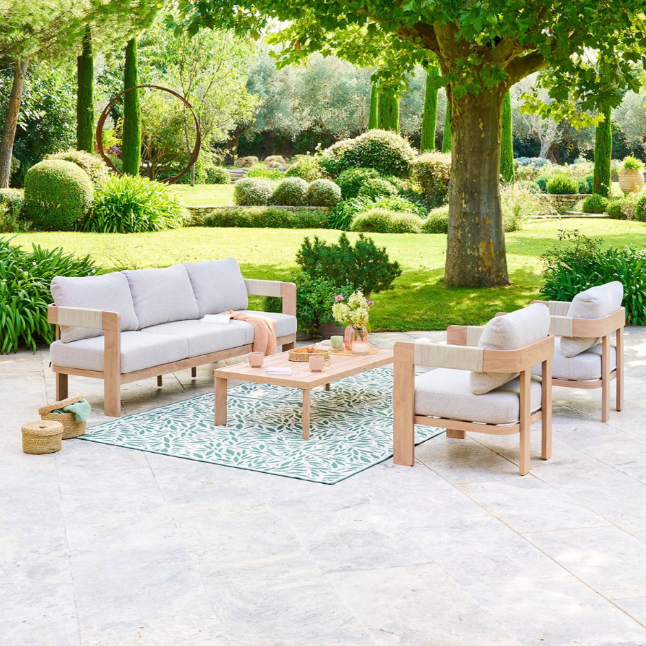 Salon de jardin ORYNA Beige / Honey