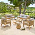 Salon de jardin PAPOUASIE Acacia